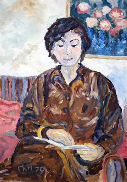 Die Lesende (Ulla)